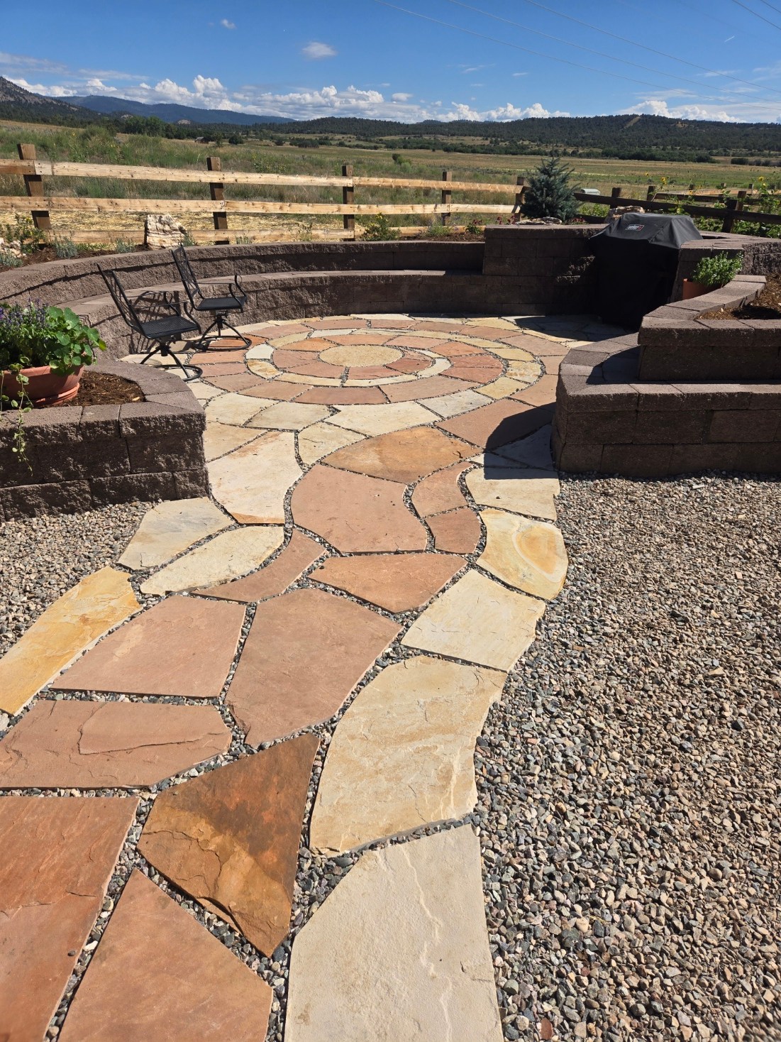 Hillside Stone Stairs